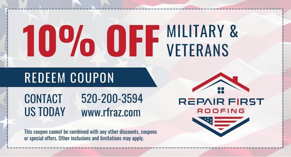 Military Roofing Coupon
