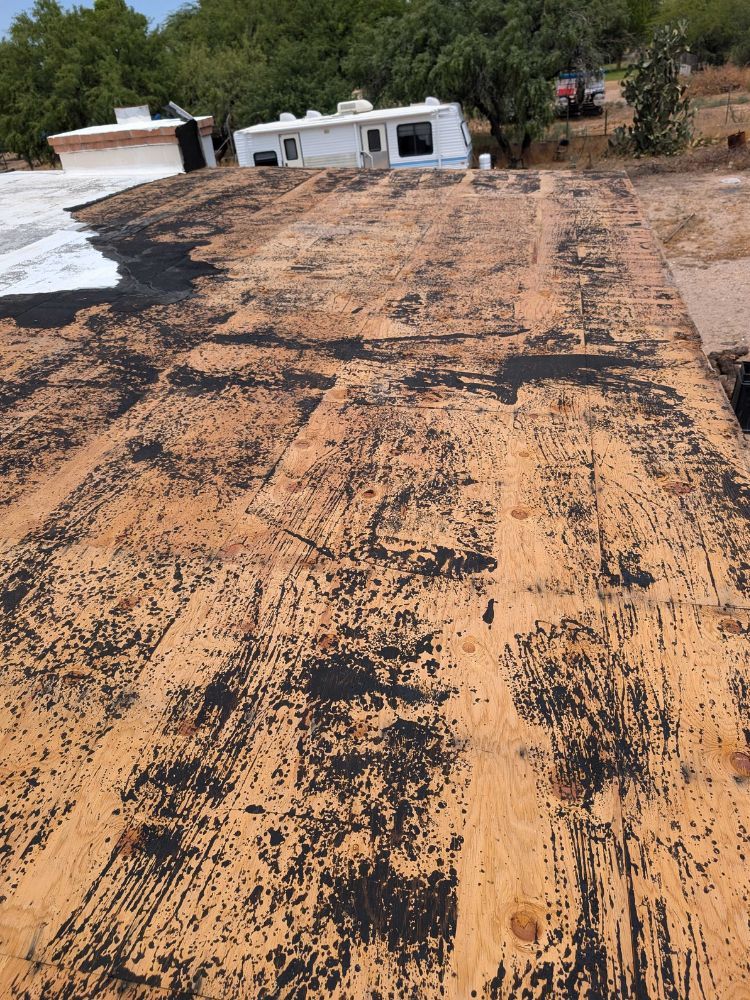 Flat Roof Storm Damage Replacement